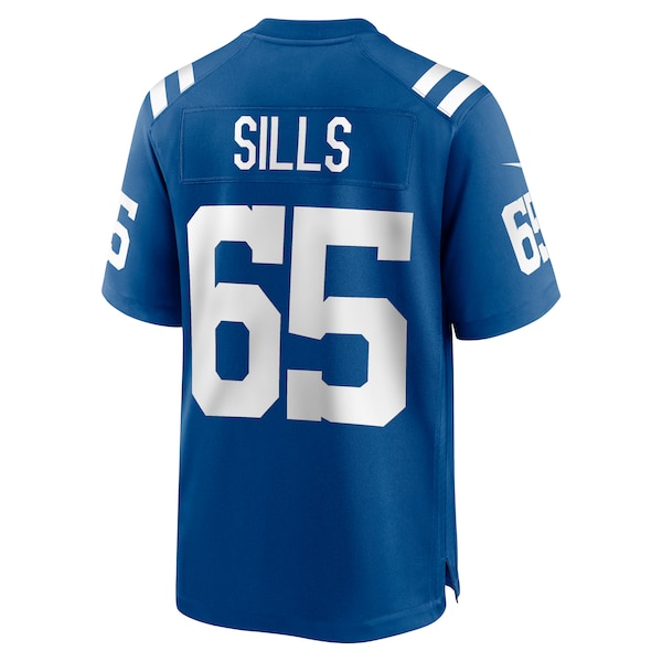 Josh Sills Indianapolis Colts Nike Team Game Jersey - Royal - Image 3