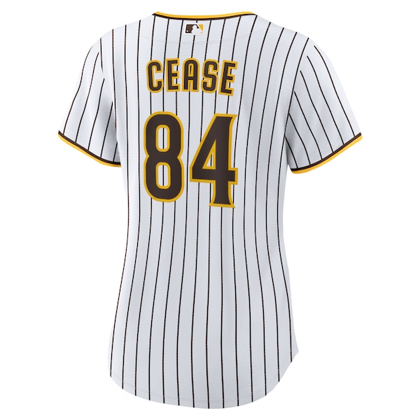 Dylan Cease San Diego Padres Nike Women's Home Replica Jersey - White - Image 3