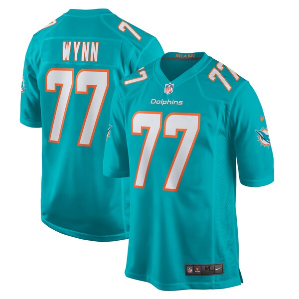 Isaiah Wynn Miami Dolphins Nike Game Jersey - Aqua - Image 2