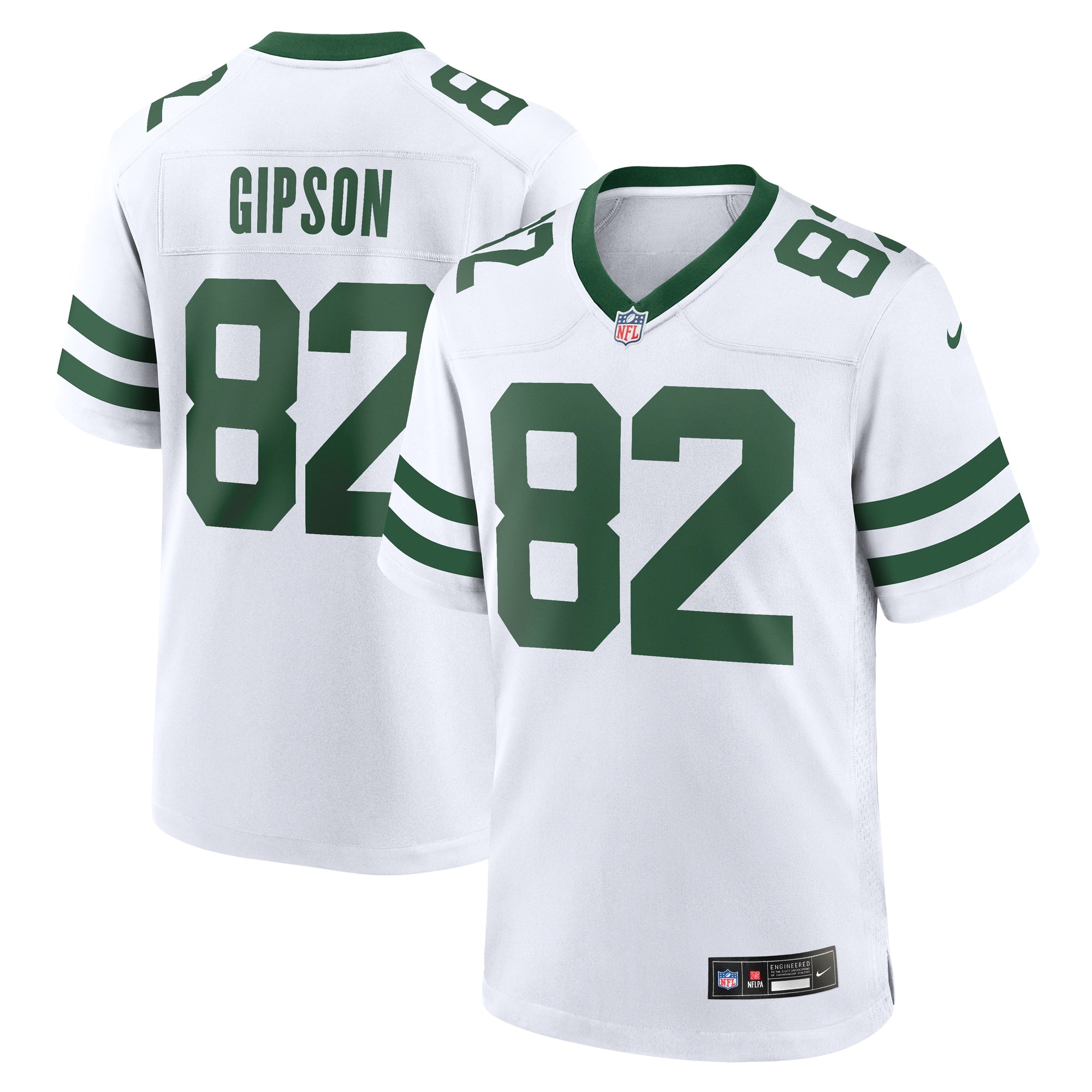 Xavier Gipson New York Jets Nike Team Game Jersey - Gotham Green/White - Image 4