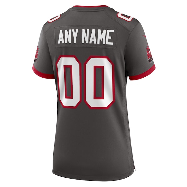 Tampa Bay Buccaneers Nike Women's Alternate Custom Game Jersey - Pewter - Image 3