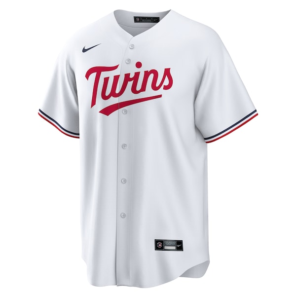 Minnesota Twins Nike Home 2025 Jackie Robinson Day Replica Jersey - White - Image 2