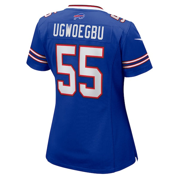 David Ugwoegbu Buffalo Bills Nike Women's Game Jersey - Royal - Image 3