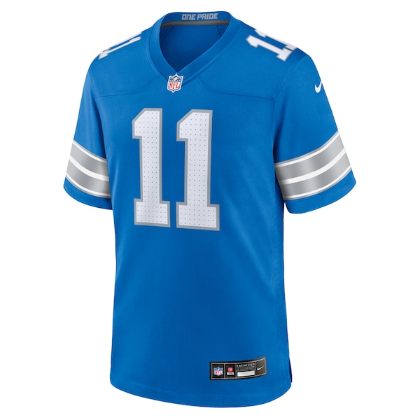 Kalif Raymond Detroit Lions Nike Team Game Jersey - Blue - Image 3
