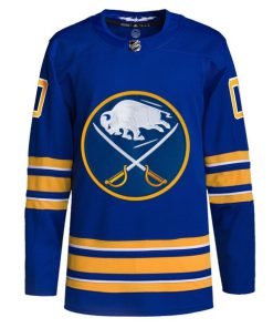 Alternative view of Buffalo Sabres adidas  Home  Primegreen Authentic Custom Jersey - Royal