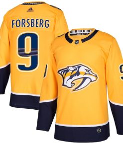 Filip Forsberg Nashville Predators adidas Authentic Player Jersey - Gold