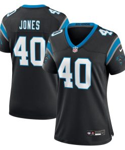 Deion Jones Carolina Panthers Nike Women's  Game Jersey -  Black