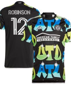 Miles Robinson Atlanta United FC adidas 2024 The 404 Replica Player Jersey - Black