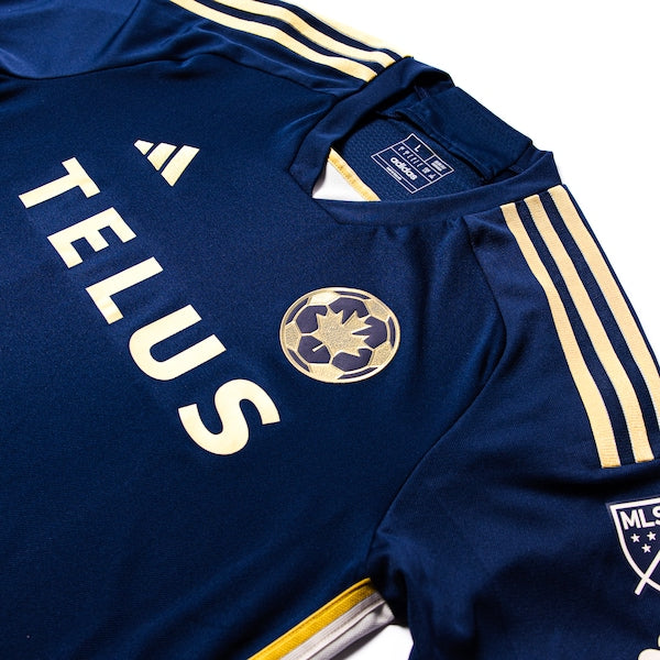 Vancouver Whitecaps FC adidas 2024 The 50 Authentic Custom Jersey - Navy - Image 4