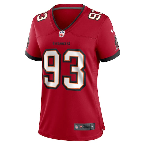 Eric Banks Tampa Bay Buccaneers Nike Women's Game Jersey - Red - Image 2