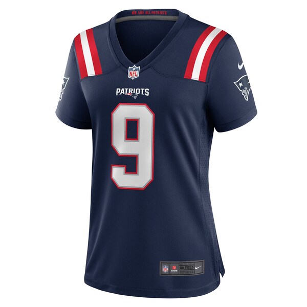 Kayshon Boutte New England Patriots Nike Women's Game Jersey - Navy - Image 2