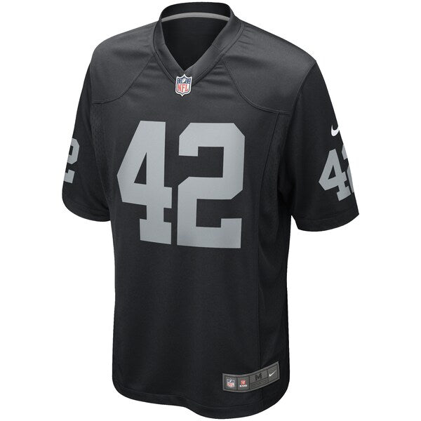 Ronnie Lott Las Vegas Raiders Nike Game Retired Player Jersey - Black - Image 2
