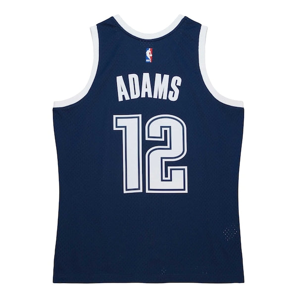 Steven Adams Oklahoma City Thunder 2015/16 Hardwood Classics Alternate Swingman Jersey - Navy - Image 3