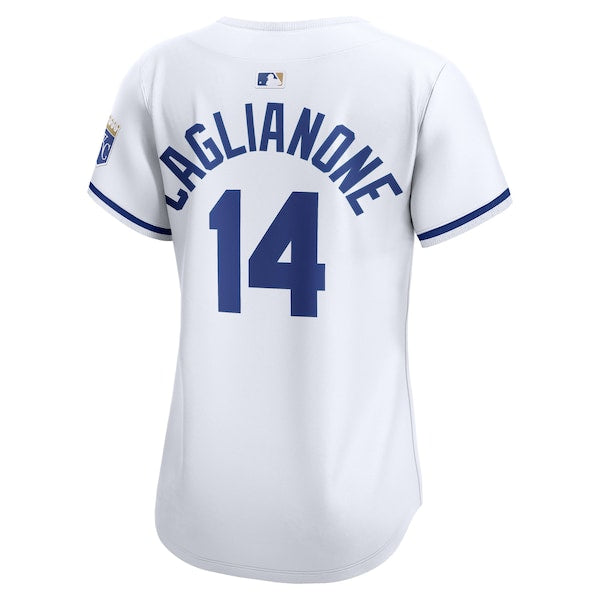 Jac Caglianone Kansas City Royals Nike Women's Home Limited Player Jersey - White - Image 5