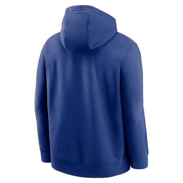 Los Angeles Dodgers Nike 2025 World Series Champions Logo Home Plate Hoodie - Royal - Image 3