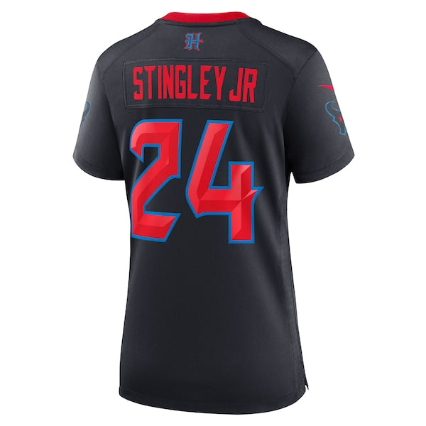 Derek Stingley Jr. Houston Texans Nike Women's Alternate Game Jersey - Navy - Image 4