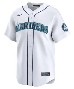 Alternative view of Seattle Mariners Nike Home Limited Pick-A-Player Retired Roster Jersey - White