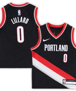 Damian Lillard Portland Trail Blazers Nike Preschool Swingman Player Jersey - Icon Edition - Black