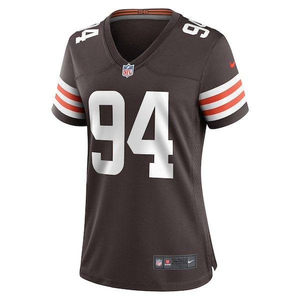 Dalvin Tomlinson Cleveland Browns Nike Women's Game Player Jersey - Brown - Image 2
