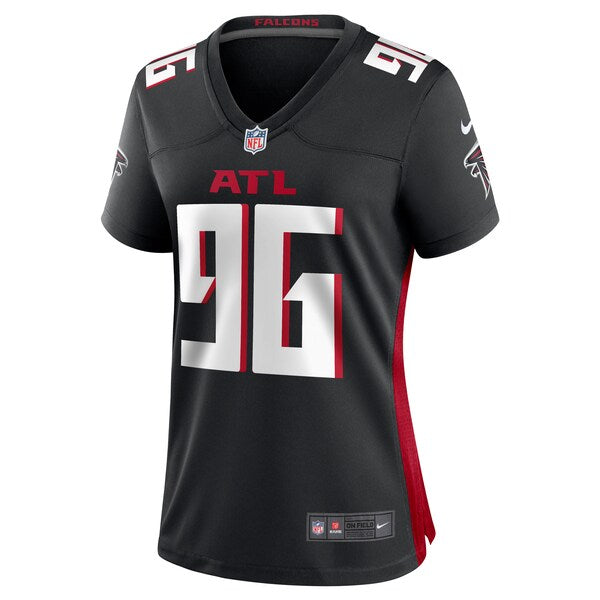 Zach Harrison Atlanta Falcons Nike Women's Team Game Jersey - Black - Image 2