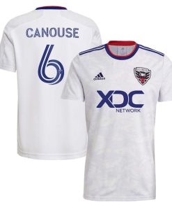 Russell Canouse D.C. United adidas 2022 The Marble Replica Player Jersey - White