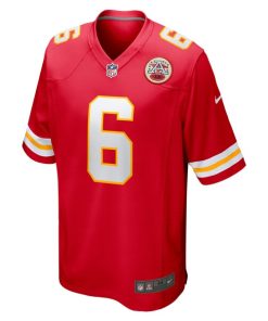Alternative view of Bryan Cook Kansas City Chiefs Nike Game Player Jersey - Red
