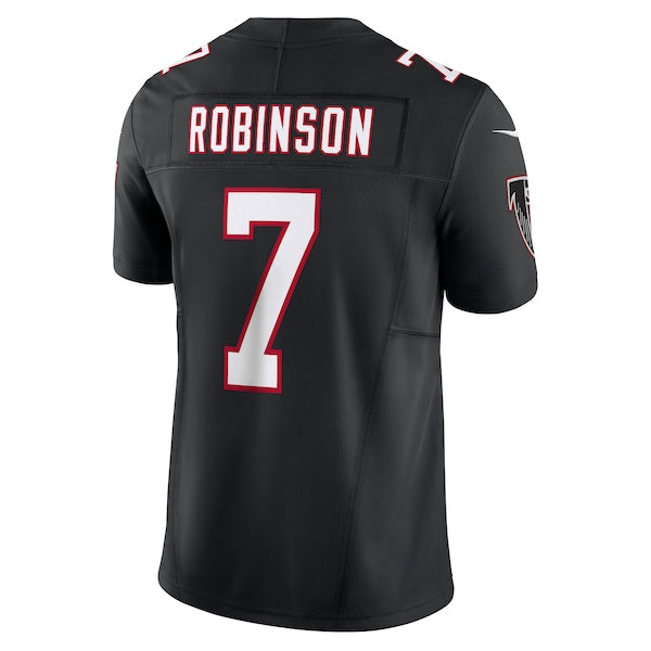 Bijan Robinson Atlanta Falcons Nike Alternate Vapor F.U.S.E. Limited Jersey - Black/White - Image 4