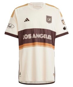 Alternative view of Olivier Giroud LAFC adidas 2024 Archive Authentic Jersey - Tan