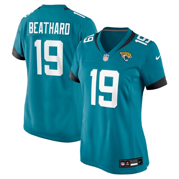 C.J. Beathard Jacksonville Jaguars Nike Women's Game Jersey - Teal - Image 2