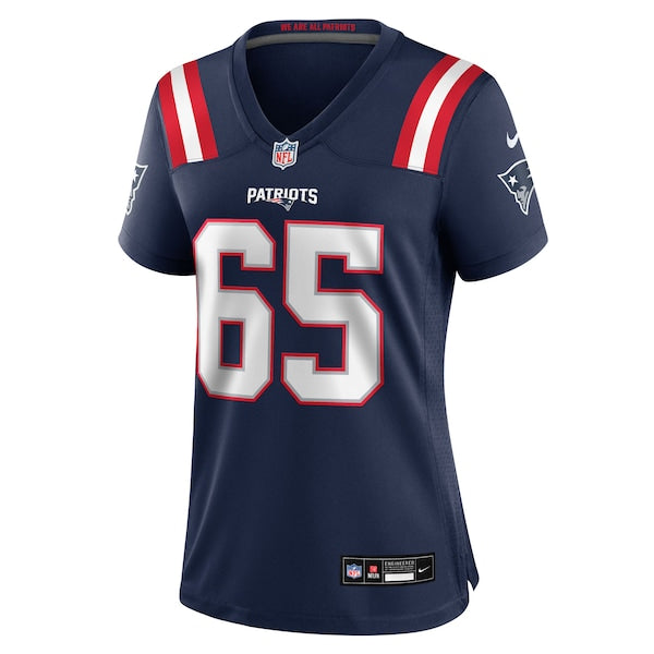 Garrett Bradbury New England Patriots Nike Women's Team Game Jersey - Navy - Image 2