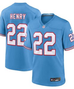 Derrick Henry Tennessee Titans Nike Youth Game Jersey - Light Blue