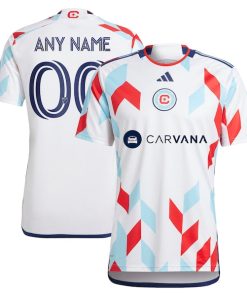 Chicago Fire adidas 2024 A Kit For All Replica Custom Jersey?¨C White