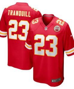 Drue Tranquill Kansas City Chiefs Nike Game Player Jersey - Red