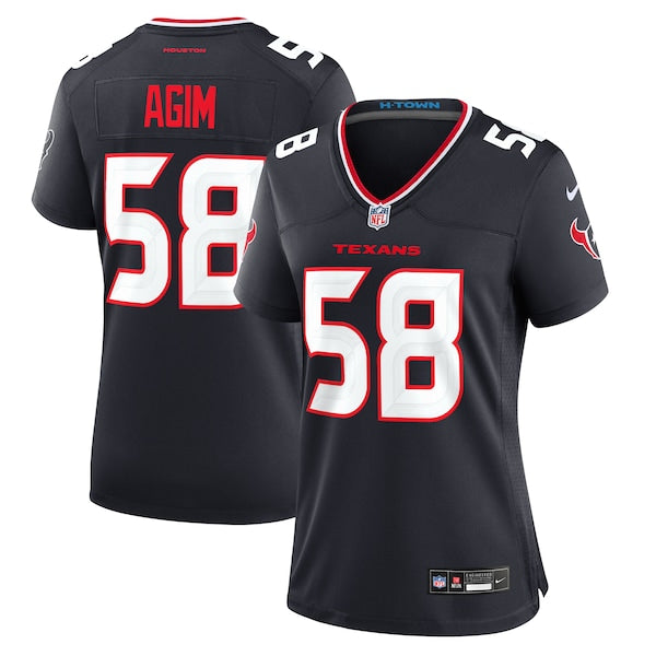 McTelvin Agim Houston Texans Nike Women's Team Game Jersey - Navy