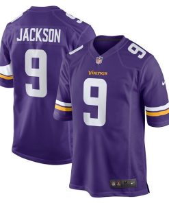 Trishton Jackson Minnesota Vikings Nike Game Jersey - Purple
