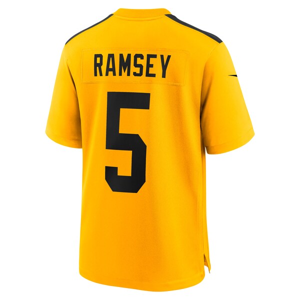 Jalen Ramsey Pittsburgh Steelers Nike Alternate 1933 Throwback Game Jersey - Gold - Image 3