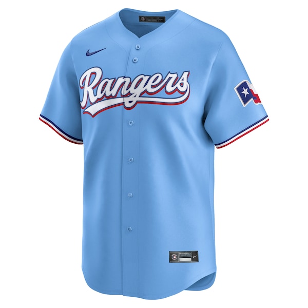 Corey Seager Texas Rangers Nike Alternate Limited Player Jersey - Light Blue/Royal - Image 3