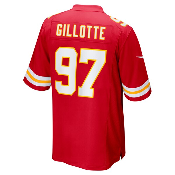 Ashton Gillotte Kansas City Chiefs Nike Team Game Jersey - Red - Image 2