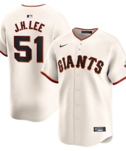 Jung Hoo Lee San Francisco Giants Nike Home Limited Player Jersey - Cream/Black