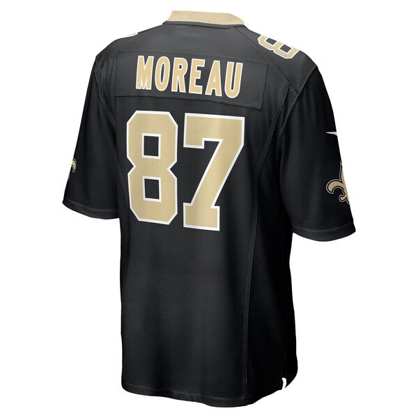Foster Moreau New Orleans Saints Nike Team Game Jersey - Black - Image 3