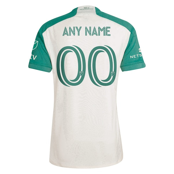 Austin FC adidas 2024 The Armadillo Kit Authentic Custom Jersey?ยจC Tan - Image 4