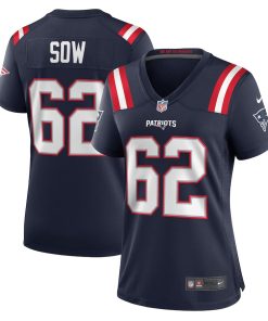 Sidy Sow New England Patriots Nike Women's Team Game Jersey -  Navy