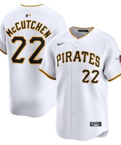 Andrew McCutchen Pittsburgh Pirates Nike Youth Home Limited Player Jersey - White