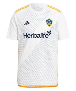 Alternative view of LA Galaxy adidas 2024 Angeleno Kit Replica Jersey - White