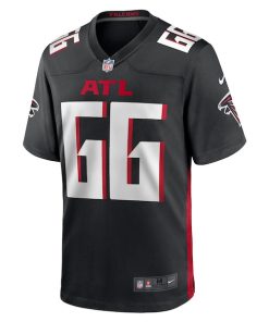 Alternative view of Joshua Miles Atlanta Falcons Nike  Game Jersey -  Black