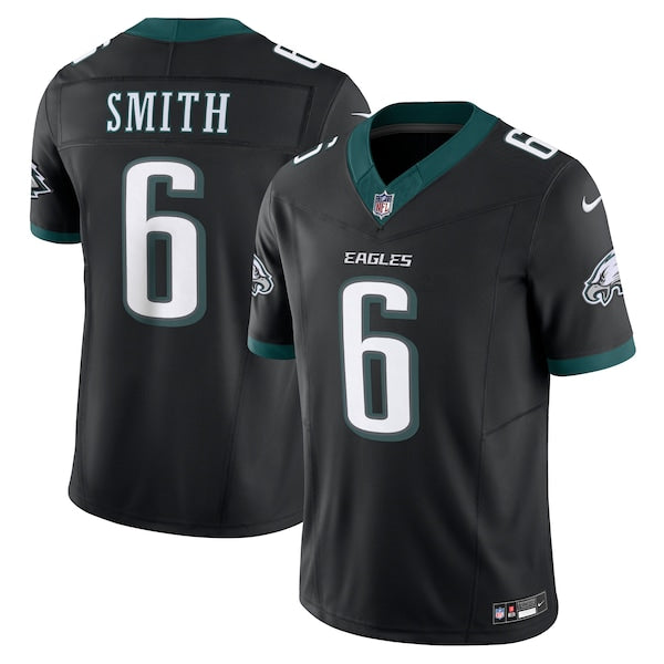DeVonta Smith Philadelphia Eagles Nike Alternate Vapor F.U.S.E. Limited Jersey - Black/Green/White - Image 2