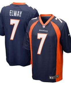 John Elway Denver Broncos Nike Retired Player Jersey - Navy/Orange