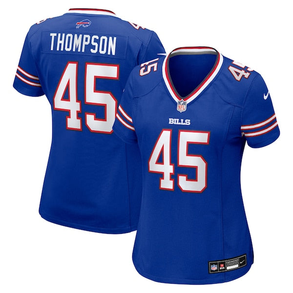 Shaq Thompson Buffalo Bills Nike Women's Team Game Jersey - Royal