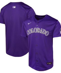 Colorado Rockies Nike Youth Alternate Limited Jersey - Purple
