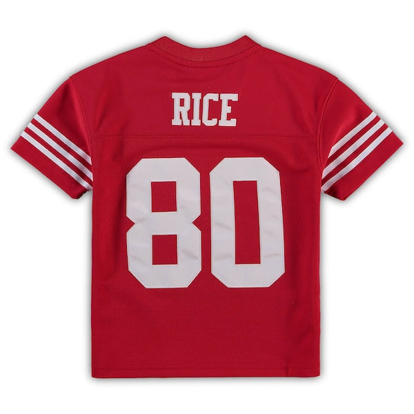 Jerry Rice San Francisco 49ers Preschool 1990 Retired Player Legacy Jersey - Scarlet - Image 3
